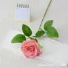 Simulación Rosa Sencilla de Franela Rosa Pared de Flores Cascada Decoración para el Hogar Boda Día de San Valentín Flor de Simulación Flor Falsa