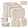 2025 Novas Sacolas Organizadoras Populares para Cosméticos, Mudança, Viagem, Conjunto de Sete Peças para Roupas, Colchas, Roupa Íntima, Desktop Atacado