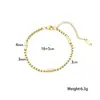 Nueva Cadena de Coordinación de Cilindro de Acero Inoxidable con Perla Redonda de Ágata Cadena Geométrica Moda Europea y Americana Pulsera Versátil Personalizada Simple para Hombres y Mujeres
