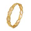 Pulseira de ouro de areia do Vietnã transfronteiriça África Índia Dubai pulseira de noiva pulseira pulseira flor pulseira oca atacado