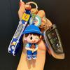 Sorvete Criativo Menino Menina Keychain Doll Casal Cartoon Car Bag Key Chain Pingente Key Rope