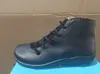 2022 comercio exterior zapatos de mujer estación independiente botas de mujer punta redonda casual botas de cuero para mujer cremallera lateral Botas Martin Mujer Amazon