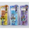 Zootopia Papelaria Lápis de Madeira Borracha Grande Cabeça Conjunto de Lápis Papelaria Estudante Presente Infantil Prêmio