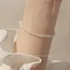 Pulsera Super Flash de Cristal Austriaco Genuino para Mujer, Pulsera de Piedras Preciosas Rosa y Morada, Moderna, Dulce, Brillante y Lujo Accesible
