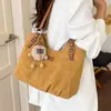 Bolso grande de mujer estilo retro, nueva colección otoño/invierno 2026, versátil y sencillo bolso de hombro, bolso tote casual y a la moda para el uso diario