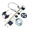 Acessórios para kart de quatro rodas modificados DIY Eixo traseiro com flange de acionamento por corrente de ATV Touro Grande Montagem do eixo traseiro 81CM