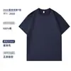 Playera de Algodón Puro Logotipo Estampado Personalizado Trabajo en Grupo Ropa de Clase Uniforme de Clase Cuello Redondo Marca de Moda Manga Corta Venta al por Mayor Camiseta Publicitaria