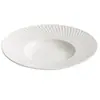 Plato Cerámico Camino de Sombra Giratorio Plato Sombrero de Paja Plato Doméstico Plato de Plato Creativo Hotel Restaurante Plato para Sopa Vajilla Plato de Cena