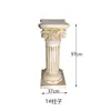Maceta de Columna Romana Estilo Europeo, Decoración Exterior Romana Retro Europea, Exhibición de Balcón, Sala de Estar Patio Recto Metabo