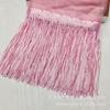Transfronterizo en stock 40 colores 20 cm lentejuelas hojas flecos encaje Danza Latina vestido de actuación bolsa de zapatos decoración