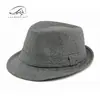 Chapéu de Lã para Homens, Outono e Inverno, Chapéu de Feltro Liso, Unissex, Chapéu Jazz Retrô Britânico, Chapéu de Cavalheiro