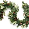 ShengyuanNueva Serie Roja de Ratán Navideño Decoraciones Navideñas Suministros para Fiestas y Festividades Arreglo de Escena para Hotel