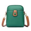 Bolsa para Teléfono Móvil Modelo Nuevo 2026 Transfronteriza Venta al por Mayor Nicho Gran Capacidad Doble Compartimento para Mujer Bolso Pequeño Simple de un Solo Hombro Cruzado