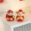 Decoración Festiva de Año Nuevo Cinco Vías Dios de la Riqueza Ornato del Dios de la Riqueza Tendencia Nacional Adornos Hechos a Mano con Buen Significado Decoración de Escritorio para el Hogar Adornos al por Mayor