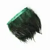 Encaje de Plumas al por Mayor Tiras de Tela Puntiagudas 10-15cm Tiras de Tela Puntiagudas Coloridas Rojas Accesorios para Ropa DIY Muñecas