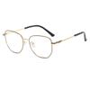 Nuevo 2025 Montura Ovalada de Metal Retro Moda Montura de Lentes para Hombre de Montura Completa Lentes para Negocios Lentes para Miopía Montura para Mujer Hc