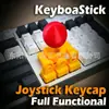 Teclado de Joystick de Produto Novo Transfronteiriço: Teclado de joystick 3D impresso interessante, alça de joystick criativa