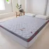 Colchón de espuma viscoelástica de látex y seda de leche Clase A para camas individuales y dobles, alta resiliencia, transpirable, adecuado para uso en el hogar y dormitorios