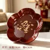 Decoración para inauguración de casa regalo para casa nueva decoración de mudanza arreglo plato de frutas rojo suministros para ceremonia de mudanza a casa nueva