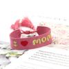 Accesorios Creativos para el Día del Padre Moda Bordado Iloveyoudaddy Letras Inglesas Pulseras para Hombres Regalos Festivos