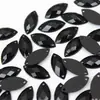 Rinestones Acrílicos Ojo de Caballo de 7*15mm Cosidos a Mano con Agujeros, Brillantes, Material para Manualidades y Accesorios de Ropa, Paquete de Materiales con Agujeros ZZ107