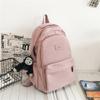 Mochila estilo campus Ins simples para todas as combinações, grande capacidade, estilo coreano Ins, mochila de estudante júnior, sênior, ensino médio, de alto valor
