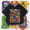 Nueva Ropa de Mercancía del Juego de Restaurante de Suezy Camiseta de Manga Corta para Niños Top Holgado de Media Manga para Niños Ropa de Verano Talla 7