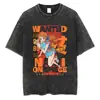 Camiseta Harajuku Streetwear One Piece Estampa Gráfica de Anime t