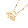 [Ice Meng] Colgante de amor desmontable DIY, collar de concha de acero inoxidable, fabricantes al por mayor N1456