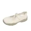 Sapatos Mary Jane Estilo Ballet Feminino 2026 Primavera Novos Versáteis Planos Baixo Corte Sapatos Individuais Simples Sapatos de Treino Alemães