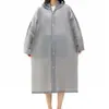 Impermeable no desechable al por mayor moda adulto con capucha impermeable para lluvia impermeable de punto turístico para kayak portátil engrosado