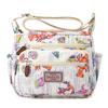 Bolso de Hombro Estampado de Moda para Mujer Gran Capacidad Simple Ligero Bolso Cruzado Viaje Casual Cotidiano Bolso de Tela Bolso para Mamá