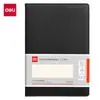 Deli Bp114 Cuaderno de Negocios Piel Engrosada 16K/25K Papelería de Oficina Cuaderno de Registro de Reuniones Venta al por Mayor