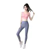 Nova Roupa de Yoga Top Esportivo Feminino Modelador Ajustado de Manga Comprida para Corrida Moda Fitness
