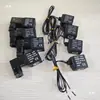 Válvula Solenoide 4V110-06 4V120 Tipo Terminal con Luz AC220V DC24V 12V Tipo Cable de Plomo 4V130