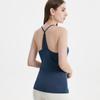 Camisola de seda Huaye de verano para mujer, prenda exterior con encaje sexy en la espalda, camisa de seda morera