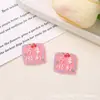 Nuevos Accesorios de Joyería DIY Divertidos de Texto Acrílico Decoración de Pantalla de Coche Adornos de Significado Propicio Ingredientes