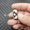 Ágata Blanco y Negro Cuentas Dzi de Tres Ojos Jade Cuentas Sueltas Ágata Cuentas de Barril Leziluotong Accesorios de Joyería Cuentas de Jade