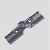 Ensamblaje de tubo delgado 28 mm aleación de aluminio compuesto accesorios para tubos conector de barra de banco de trabajo estante fabricante