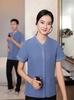 Limpeza Roupas de Trabalho Manga Curta Quarto de Hotel Tia Pa Uniforme Propriedade Limpeza de Casa Limpador de Hospital Traje Verão