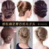 Herramienta de Estilismo para Moños Estilo Coreano para Mujeres, Pasador Metálico Sencillo para Fijar y Peinar, Accesorio para el Cabello Invisible para la Parte Posterior de la Cabeza