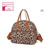 Nova Bolsa de Almoço Portátil Europeia e Americana de Folha de Alumínio Espessada com Estampa de Leopardo Bolsa de Piquenique Multifuncional Bolsa Térmica de Gelo Portátil