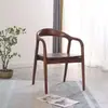 Taburete con Respaldo y Reposabrazos de Madera Maciza Hogar Ocio Sala de Té Restaurante Silla de Comedor Cafetería Casa de Huéspedes Ocio Silla Shumeite