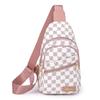 Peito Bolsa Feminina Crossbody All-match Estilo Coreano Trendy Crossbody Bolsa Viagem Pequena Mochila Feminina Casual Portátil Peito Bolsa Bolsa de Ombro