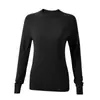 Top Deportivo Transfronterizo de Otoño e Invierno para Mujer, Cuello Redondo, Corte Ajustado, Manga Larga, Amigable con la Piel, para Entrenamiento de Pilates