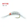 White Egret Fly 2026 Nueva Ninfa Señuelo de Pesca con Mosca Señuelo Artificial Kit para Atar Moscas