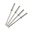 Remaches de tracción de acero inoxidable de 2,4 mm de norma nacional, remaches de tracción de cabeza redonda tipo abierto, sujetadores de ferretería para reparación y decoración
