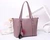 Capa Superior Otoño e Invierno Moda Cuero de Vaca Bolso de Mano para Mujer Bolso Tote Portátil Cruzado de Cuero para Mujer Bolso de Compras de Gran Capacidad