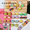 Cadena para Teléfono Móvil DIY de Hamburguesa con Cuentas Pintadas a Mano Encaje Punto Joyería Hecha a Mano Accesorios de Cuentas Sueltas Accesorios de Nicho Coloridos Ins