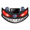 Novo Modelo de Carro Upgrade Olho de Demônio LED Anime Pisca Dinâmico Assistido por Energia Solar Luz Ambiente Luz de Advertência